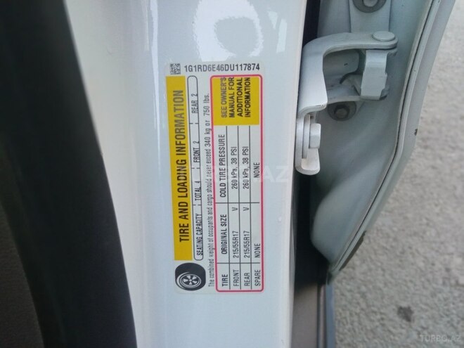 Chevrolet Volt 2013, 270,000 km - 1.4 l - Gəncə