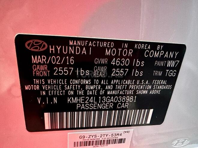 Hyundai Sonata 2016, 70,000 km - 2.0 l - Bakı