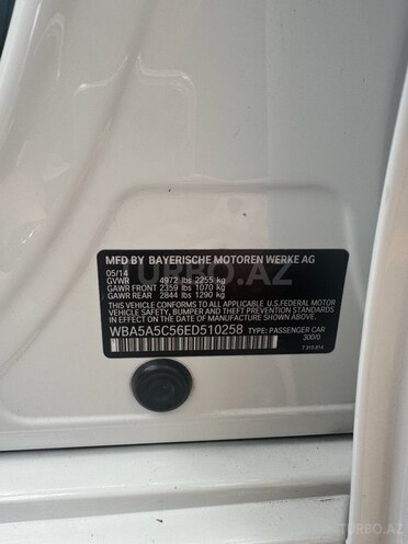 BMW 528 2014, 229,000 km - 2.0 l - Bakı