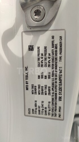 Tesla Model 3 2023, 32,550 km - 0.0 l - Bakı