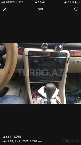 Audi A4 2002, 250,000 km - 2.4 l - Bakı