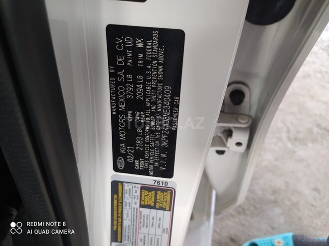 Kia Forte 2021, 105,000 km - 2.0 l - Bakı