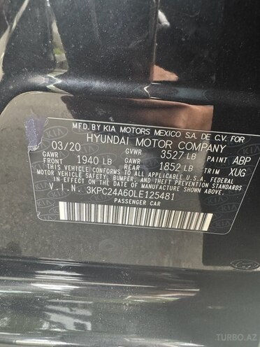 Hyundai Accent 2020, 170,000 km - 1.6 l - Bakı