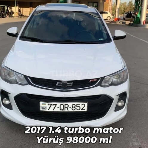 Chevrolet Aveo 2017, 158,000 km - 1.4 l - Göygöl