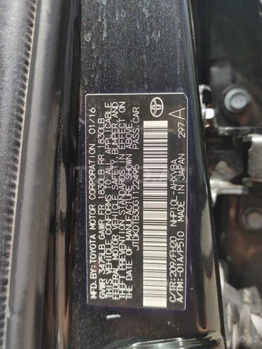 Toyota Prius C 2016, 158,000 km - 1.5 l - Bakı