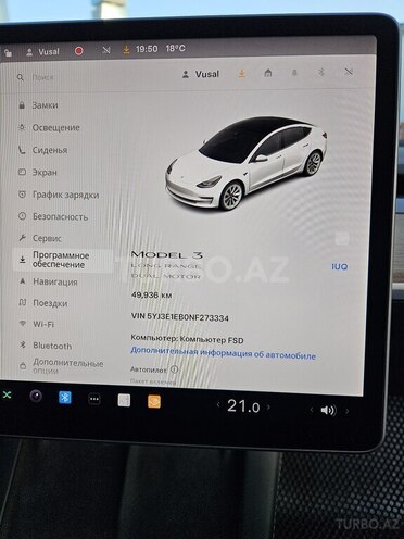 Tesla Model 3 2022, 50,000 km - 0.0 l - Bakı