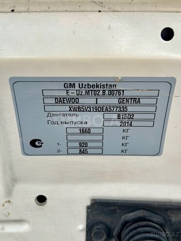 Daewoo Gentra 2014, 385,000 km - 1.5 л - Bakı