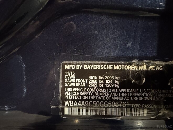 BMW 428 2015, 140,000 km - 2.0 l - Bakı