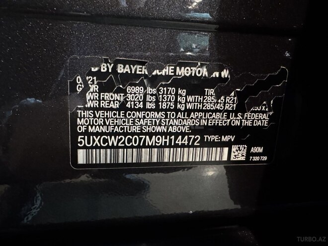 BMW X7 2021, 96,000 km - 3.0 l - Bakı