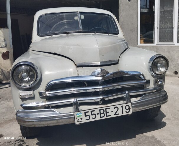 GAZ M-20 Pobeda 1952, 55,555 km - 2.3 l - Şəki