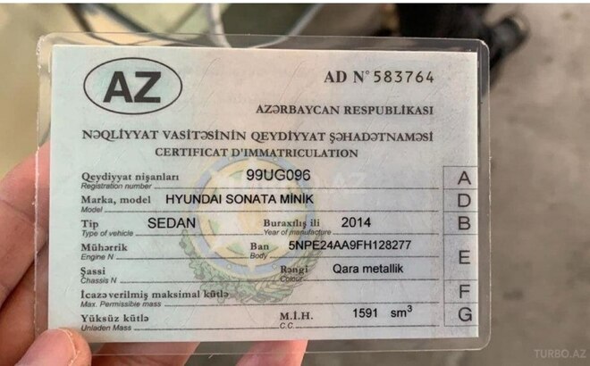 Hyundai Sonata 2014, 223,000 km - 1.6 l - Bakı