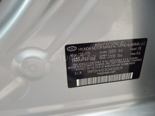 Hyundai Elantra 2015, 131,200 km - 1.8 l - Bakı