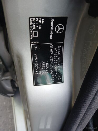 Mercedes C 200 2000, 267,000 km - 2.0 l - Oğuz