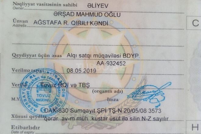 Mercedes  1988, 633,352 km - 12.0 l - Ağstafa