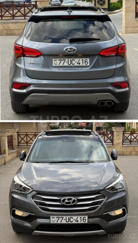 Hyundai Santa Fe 2017, 185,000 km - 2.0 l - Bakı