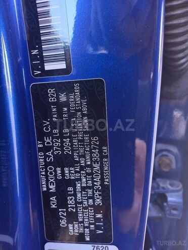 Kia Forte 2021, 44,800 km - 2.0 л - Bakı