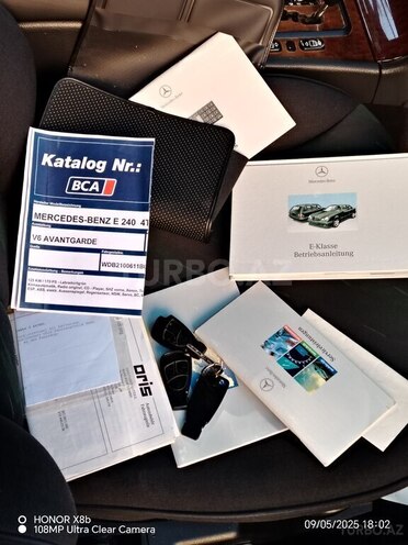 Mercedes E 240 2000, 291,000 km - 2.4 l - Bakı