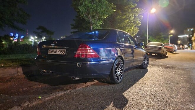 Mercedes S 320 2000, 399,000 km - 3.2 l - Bakı