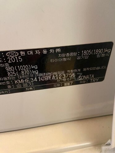 Hyundai Sonata 2015, 138,000 km - 2.0 l - Bakı