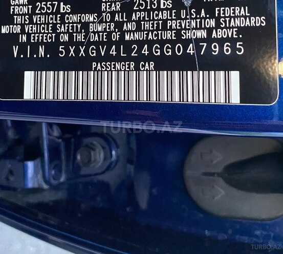 Kia Optima 2016, 65,900 km - 2.0 л - Şəki