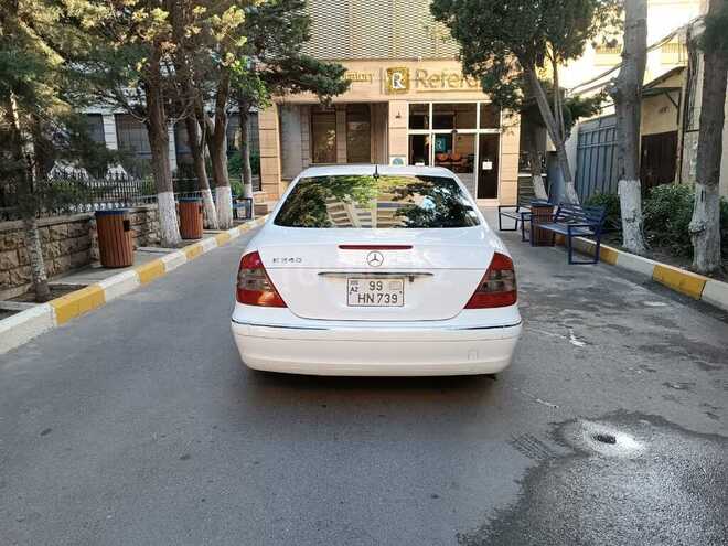 Mercedes E 240 2002, 343,600 km - 2.4 л - Bakı