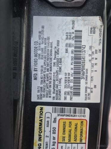 Ford Fusion (North America) 2015, 277,000 km - 1.5 l - Sumqayıt