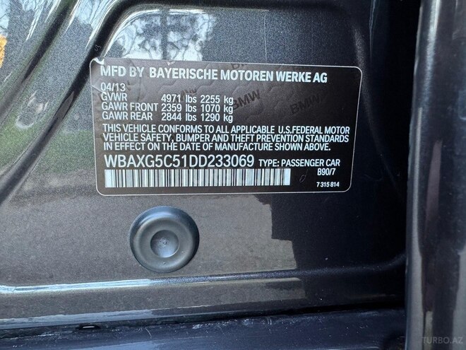 BMW 528 2013, 214,000 km - 2.0 l - Bakı