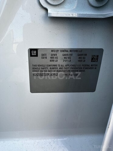 Chevrolet Malibu 2016, 158,000 km - 1.5 л - Bakı