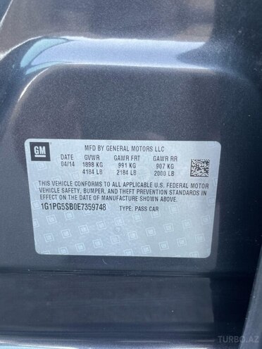 Chevrolet Cruze 2014, 227,000 km - 1.4 l - Gəncə