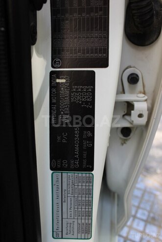 Hyundai i20 2010, 80,000 km - 1.3 l - Bakı