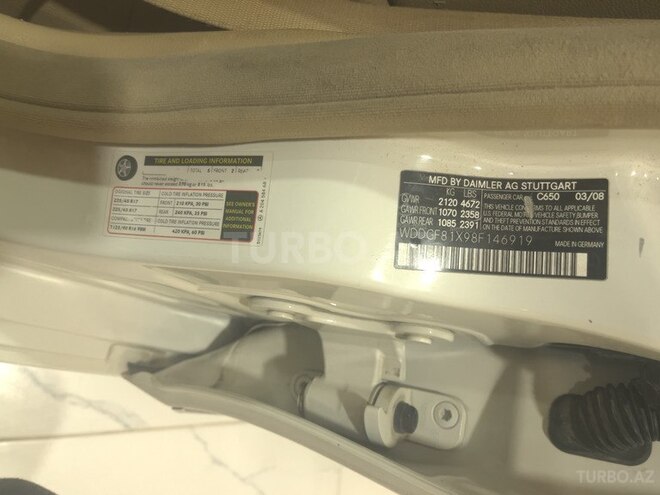 Mercedes C 300 4MATIC 2008, 180,000 km - 3.0 л - Gəncə