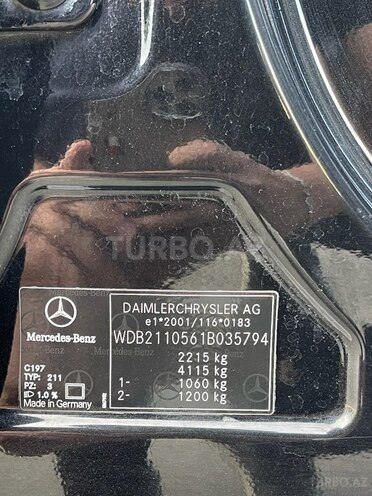 Mercedes E 350 2006, 283,000 km - 3.5 l - Gəncə