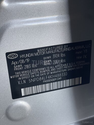 Hyundai Elantra 2019, 140,013 km - 2.0 l - Bakı