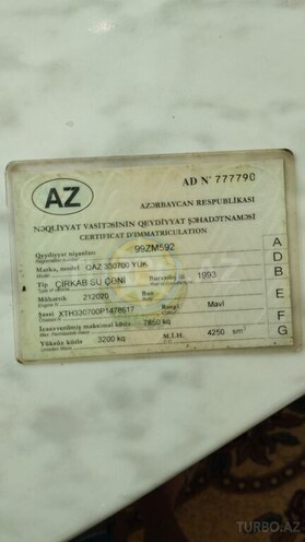 GAZ  1993, 158,690 km - 4.3 l - Bakı