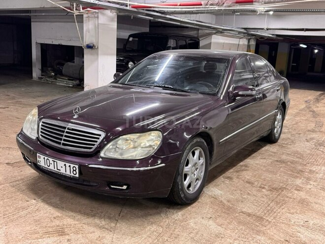 Mercedes S 320 1999, 195,000 km - 3.2 l - Bakı