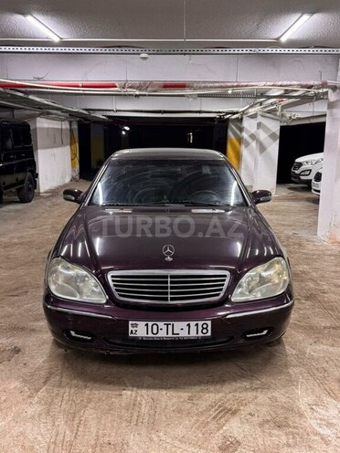 Mercedes S 320 1999, 195,000 km - 3.2 l - Bakı
