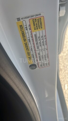 Chevrolet Malibu 2017, 180,000 km - 1.5 l - Bakı