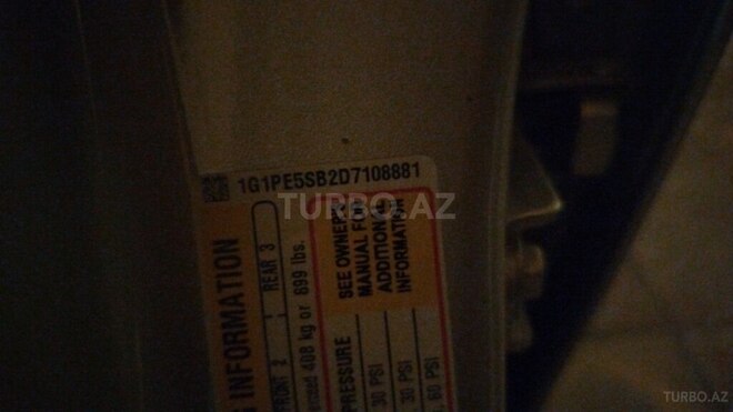 Chevrolet Cruze 2013, 358,612 km - 1.4 l - Gəncə