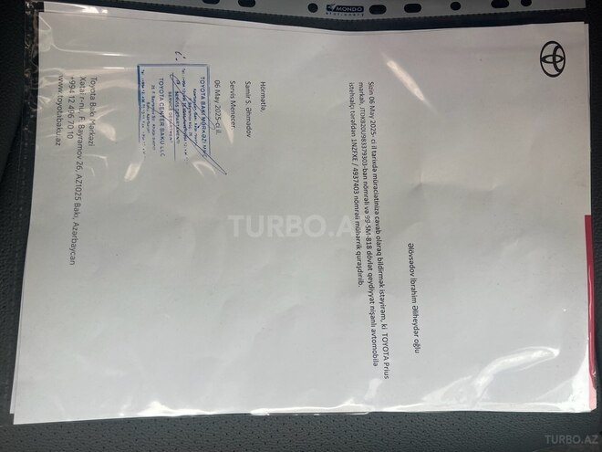 Toyota Prius 2008, 206,000 km - 1.5 l - Bakı