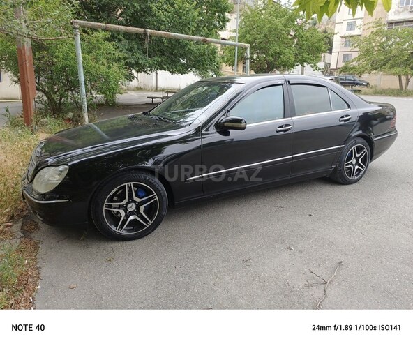 Mercedes S 320 2001, 360,000 km - 3.2 l - Bakı