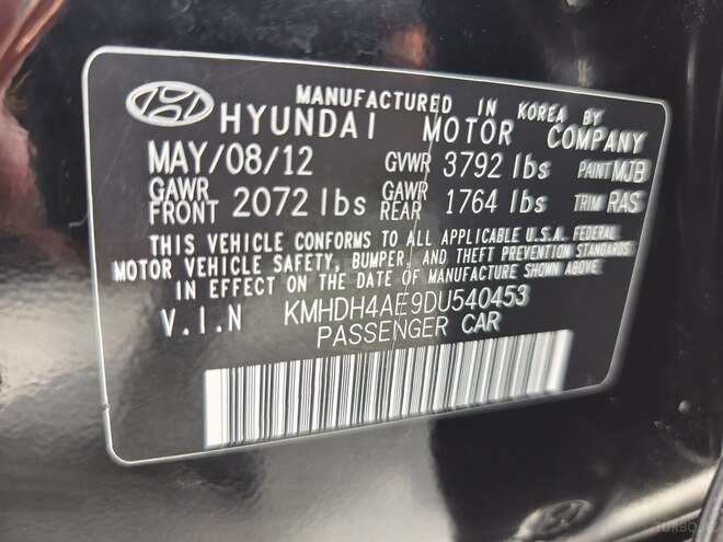 Hyundai Elantra 2013, 142,000 km - 1.8 л - Bakı