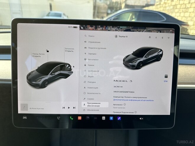 Tesla Model 3 2022, 50,000 km - 0.0 l - Bakı