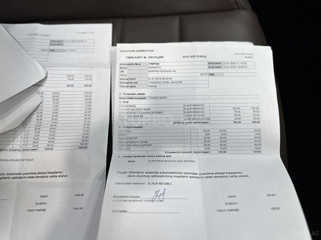 Kia Sorento 2016, 169,000 km - 2.0 l - Sumqayıt