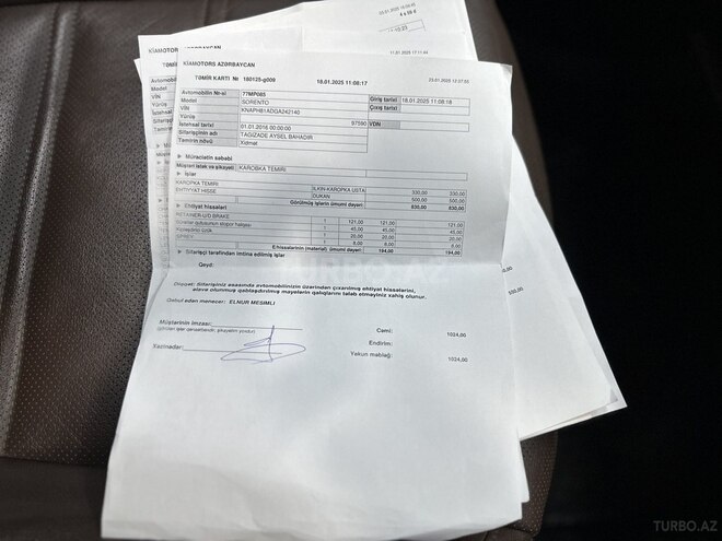Kia Sorento 2016, 169,000 km - 2.0 l - Sumqayıt