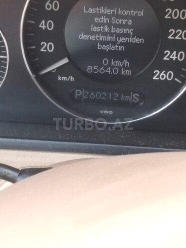 Mercedes E 220 d 2008, 260,212 km - 2.2 l - Bakı