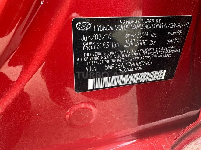 Hyundai Elantra 2016, 101,389 km - 2.0 l - Bakı