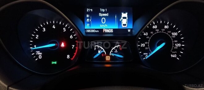 Ford Focus 2017, 96,500 km - 1.0 л - Bakı