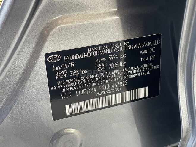 Hyundai Elantra 2019, 173,165 km - 2.0 l - Bakı