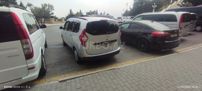 Dacia Lodgy 2016, 230,000 km - 1.5 л - Bakı