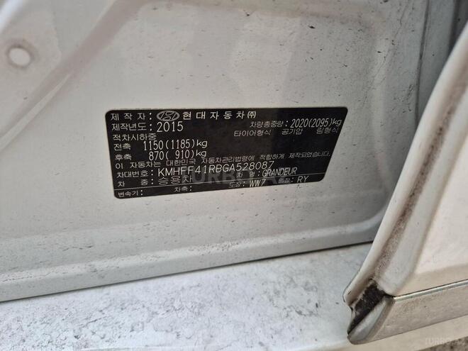 Hyundai Grandeur 2015, 158,000 km - 2.2 л - Bakı